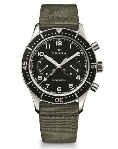 Review Zenith Pilot Cronometro Tipo CP-2 PuristPro Replica Watch 03.2241.4069/27.C803